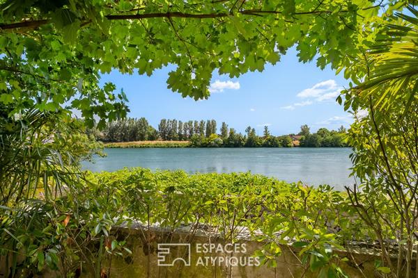 Maison en pierre de 280 m² avec jardin, vue Rhône -Condrieu