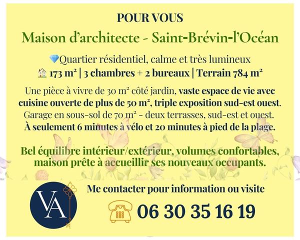Maison familiale de 173 m² à Saint-Brévin-l’Océan