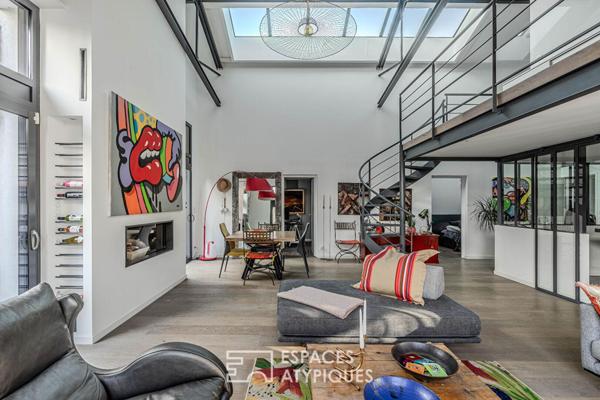 Loft d’architecte dans son écrin calme proche de Nantes