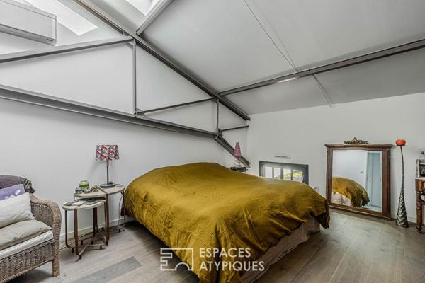 Loft d’architecte dans son écrin calme proche de Nantes
