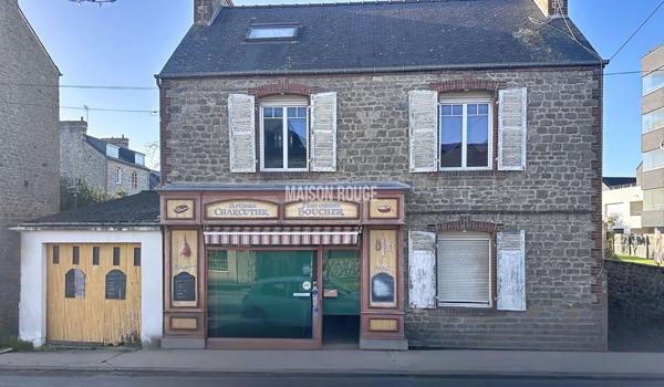 DINARD - Maison en pierre avec local commercial - Travaux à prévoir