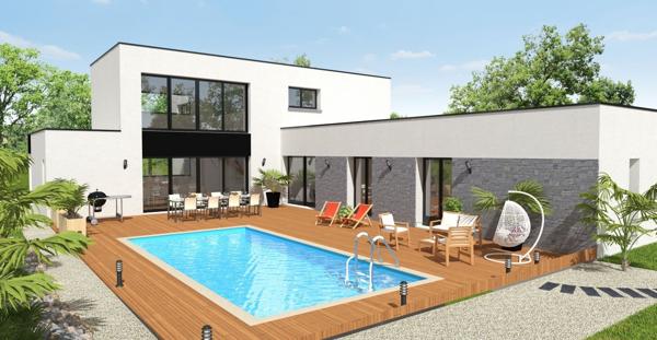 Terrain + Maison à vendre 6 pièces - 218 m²