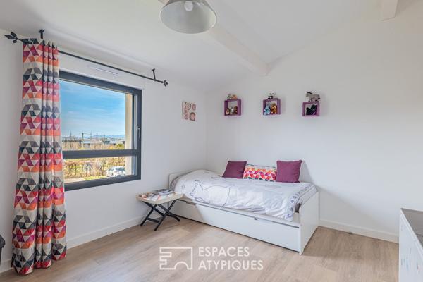 Maison contemporaine aux portes de Lyon