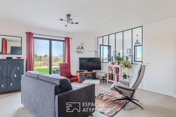 Maison contemporaine aux portes de Lyon