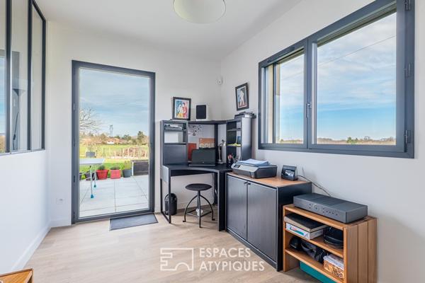 Maison contemporaine aux portes de Lyon