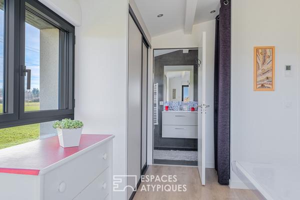 Maison contemporaine aux portes de Lyon