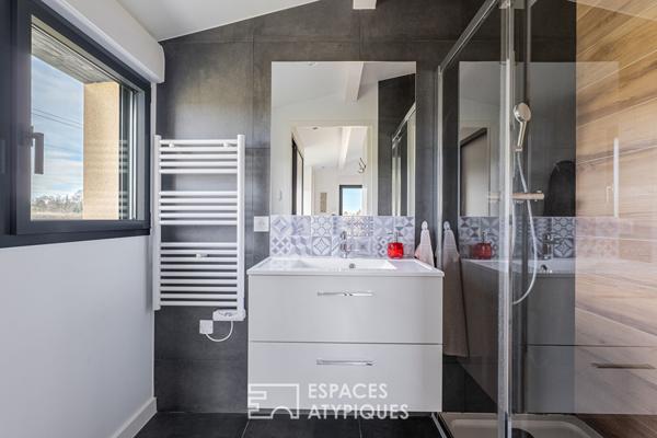 Maison contemporaine aux portes de Lyon