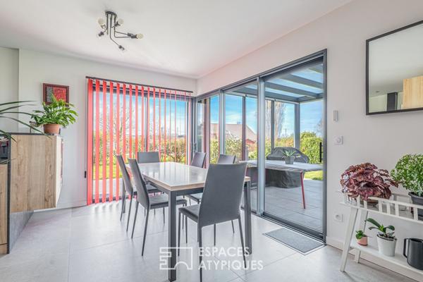 Maison contemporaine aux portes de Lyon