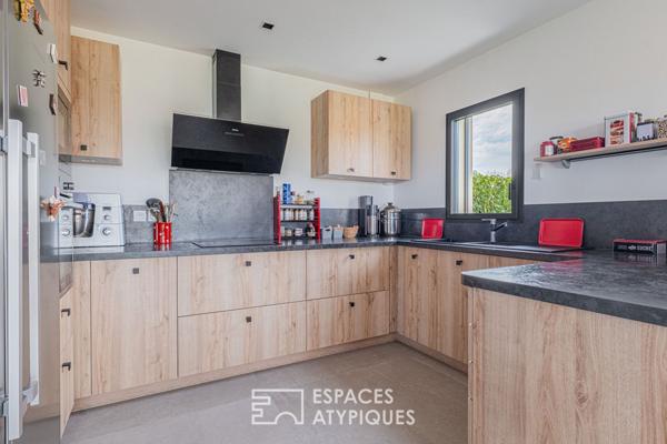 Maison contemporaine aux portes de Lyon