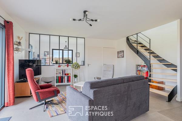 Maison contemporaine aux portes de Lyon