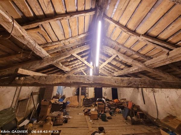 BRIE (16590) : Maison de 87m2 avec jardin et combles aménageables