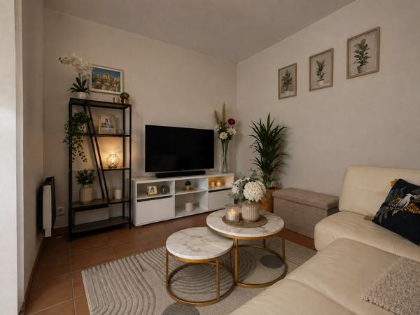 T2 en rez-de-jardin sécurisé et cloturé - résidence récente - Villeneuve-Tolosane (31270)