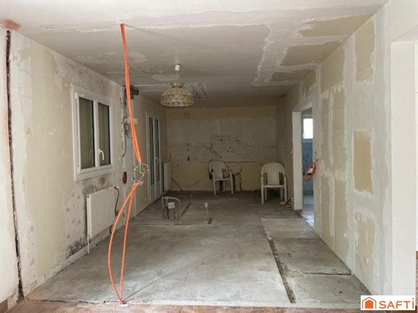 Maison en rénovation complète 127 m2 - 4 chambres - terrain 519 m2 lot avant