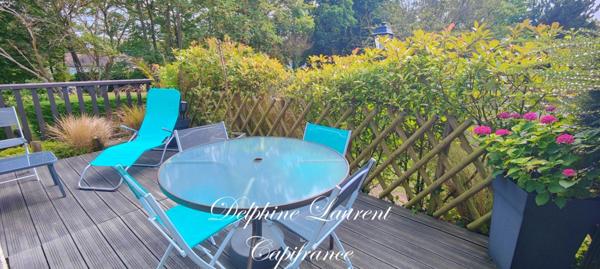 Très beau 2 pièces à vendre à Cabourg, proche plage en rez de jardin