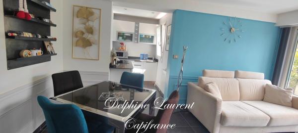 Très beau 2 pièces à vendre à Cabourg, proche plage en rez de jardin