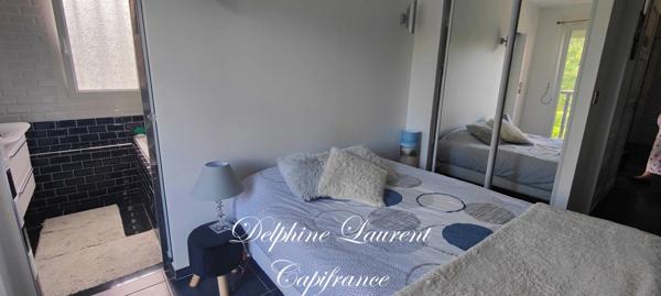 Très beau 2 pièces à vendre à Cabourg, proche plage en rez de jardin