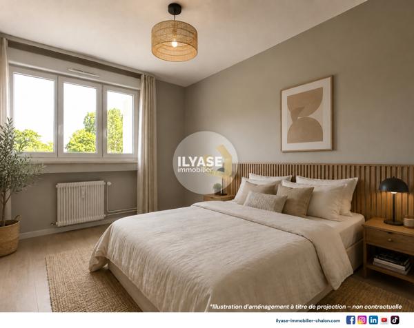 Appartement T4 | 3 CH | 67m²