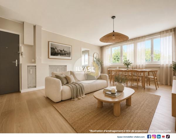 Appartement T4 | 3 CH | 67m²