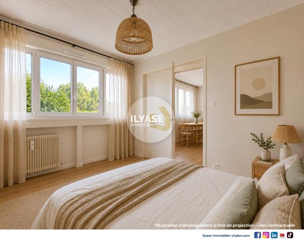 Appartement T4 | 3 CH | 67m²