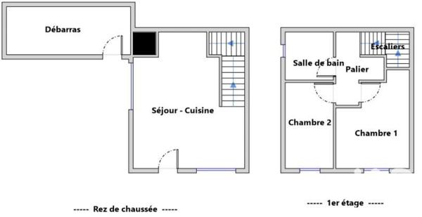 Maison à vendre 4 pièces 57 m² Sarry
