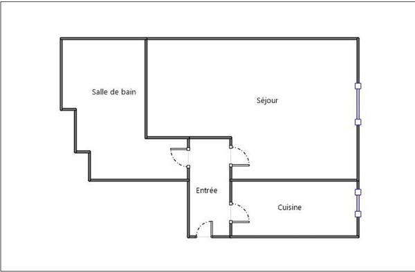Appartement Boulogne Billancourt 1 pièce(s) 29 m2