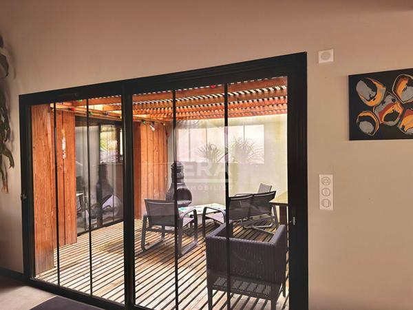 Belle maison d'architecte en ossature bois esprit Bassin