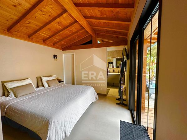 Belle maison d'architecte en ossature bois esprit Bassin