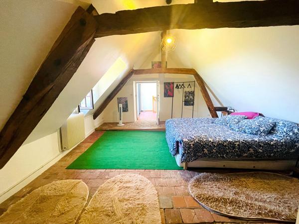 Deux maisons communicantes, près de 7 000 m² de terrain et une vue ouverte sur la campagne à Ligueil [REF. 7072]