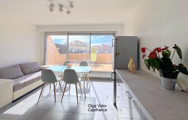 Appartement à vendre 2 pièces avec terrasse et parking privatif MARSEILLAN PLAGE (34)