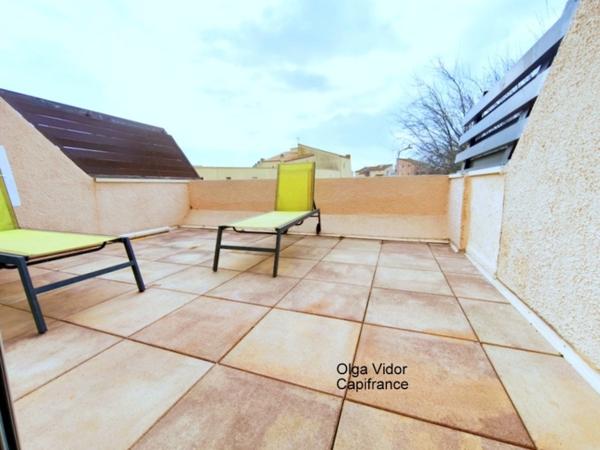 Appartement à vendre 2 pièces avec terrasse et parking privatif MARSEILLAN PLAGE (34)