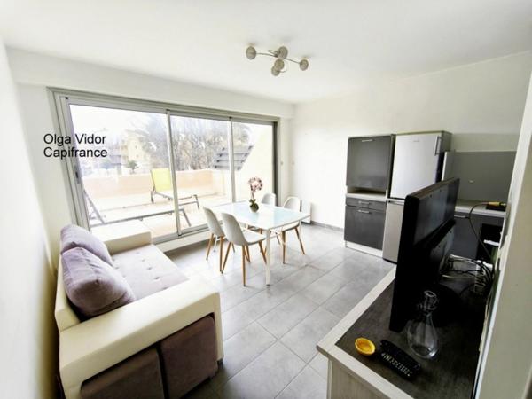 Appartement à vendre 2 pièces avec terrasse et parking privatif MARSEILLAN PLAGE (34)