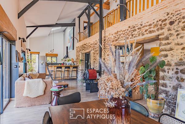 Charme authentique et confort contemporain à Salles