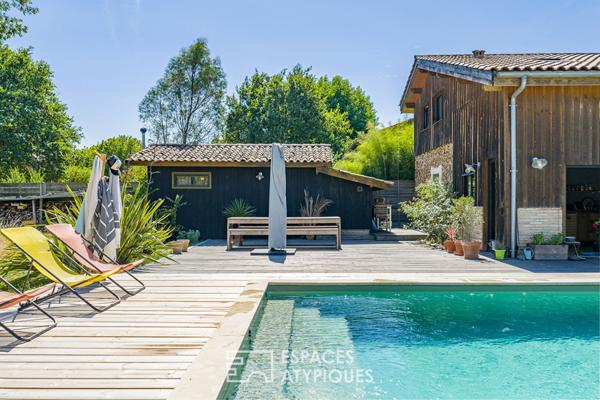 Charme authentique et confort contemporain à Salles