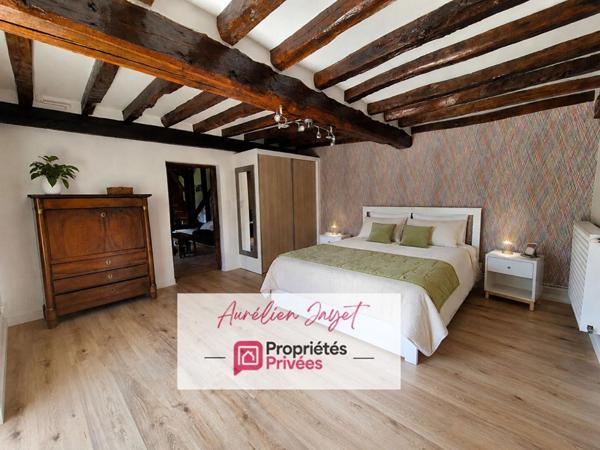 Beau potentiel -longère avec vie de plain pied - terrain de 2500m²