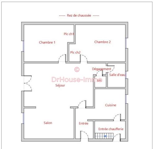 Maison à vendre 5 pièces de 65 m²