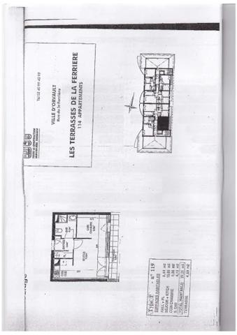 Appartement à louer à Orvault (44700)