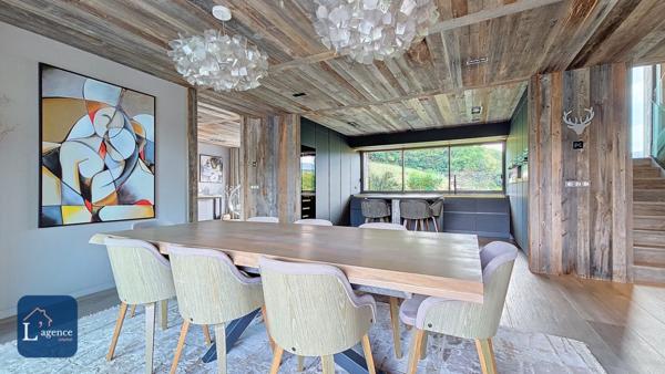 Sublime Chalet Mégevan avec Piscine