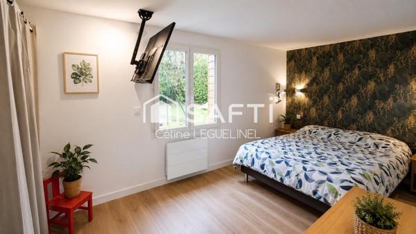 Vie de plain-pied, 4 chambres, village avec école