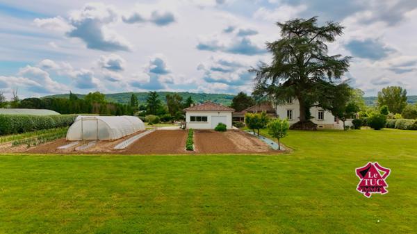 Maison de maître au bord du Lot  Villeneuve-sur-Lot (47300)