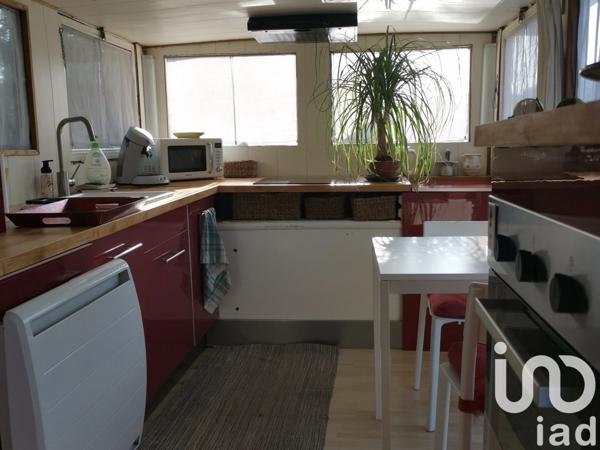 Péniche 3 pièces de 60 m² à Marolles-sur-Seine (77130)