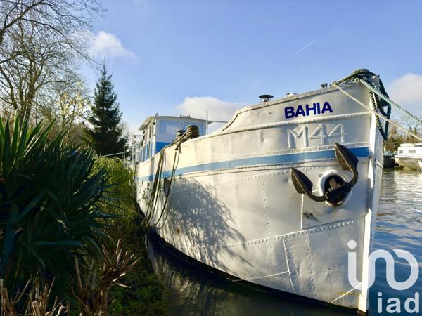 Péniche 3 pièces de 60 m² à Marolles-sur-Seine (77130)