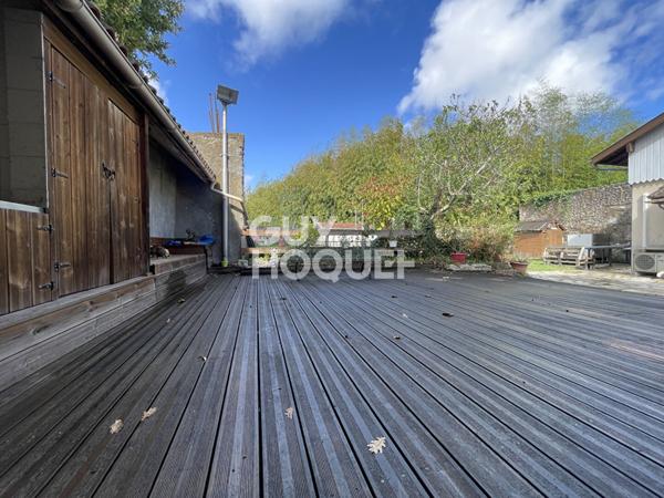 Maison T5 avec garage en centre ville d'Orthez