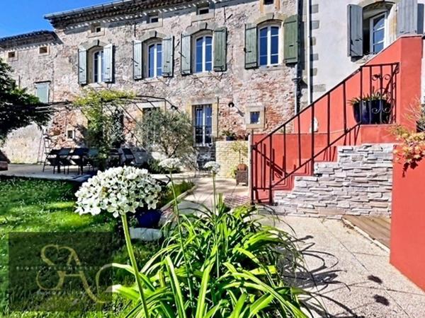 Maison de caractère du XVIIIᵉ siècle * Idéale grande famille ou maison secondaire – Villasavary (11150)