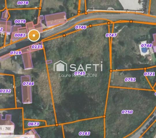 Terrain constructible à St Agnan avec vue panoramique