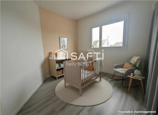 Spacieux appartement de 80 m² à Saint Herblain