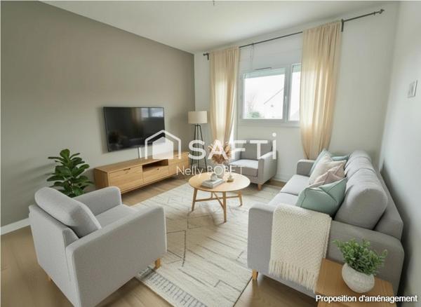 Spacieux appartement de 80 m² à Saint Herblain