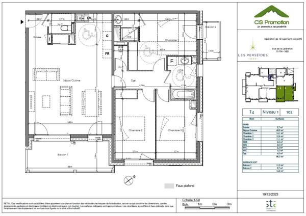 Appartement à vendre à Séez (73700)