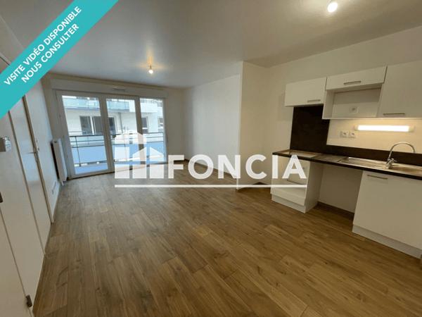 Location Appartement 2 pièces 40.58 m² - 24 RUE BLAISE PASCAL Rouen 76100