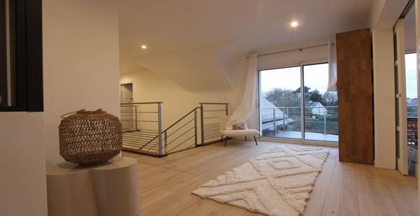 UNE SENSATIONNELLE CONTEMPORAINE D'ARCHITECTE, ENTRE QUIMPER & FOUESNANT. - L'agence Immobilier & Associés