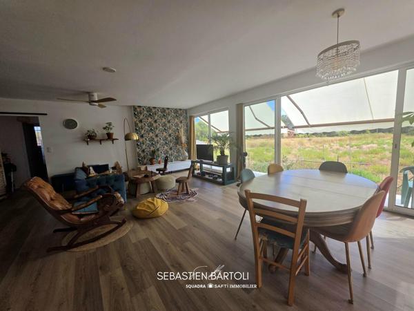 Maison de type 4 de 118m2 sur parcelle de 902m2